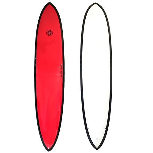 SKITZ SURF LONGBOARD  RED 9.0 ft  서핑보드 9피트 배송비 별도