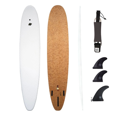 사우스베이 서핑보드 소프트탑 서프보드 9.6피트 TORTUGA HYBRID SURFBOARD WHITE